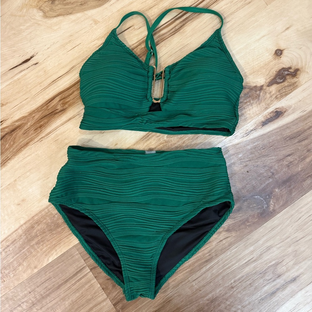 SHEIN Emerald Green Bikini Set